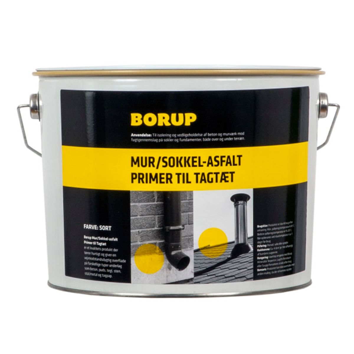 Borup Mur/Sokkel - Asfalt 4,0 ltr.