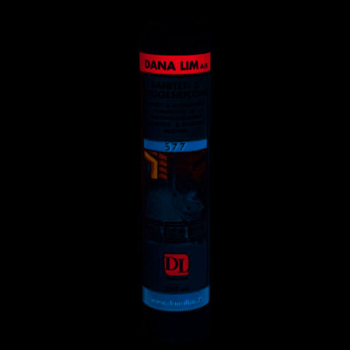 Dana lim Sanitet- og Byggesilicone 577 -... Hvid