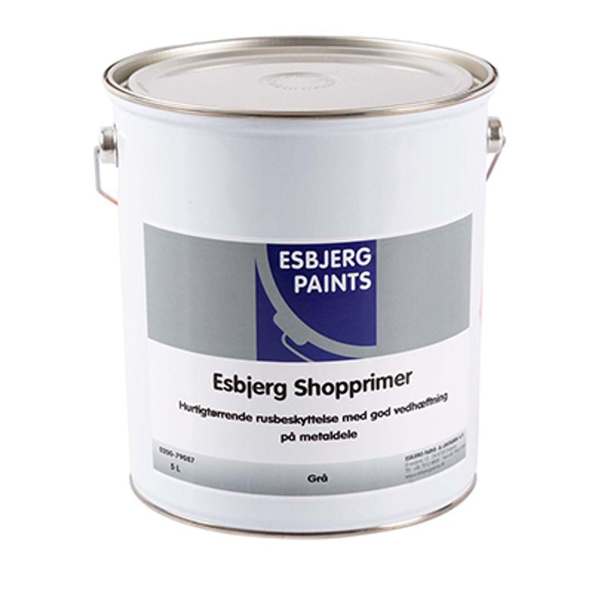 Esbjerg Shopprimer - 5 ltr. - SPAR 25% 0200-79089 - Sort