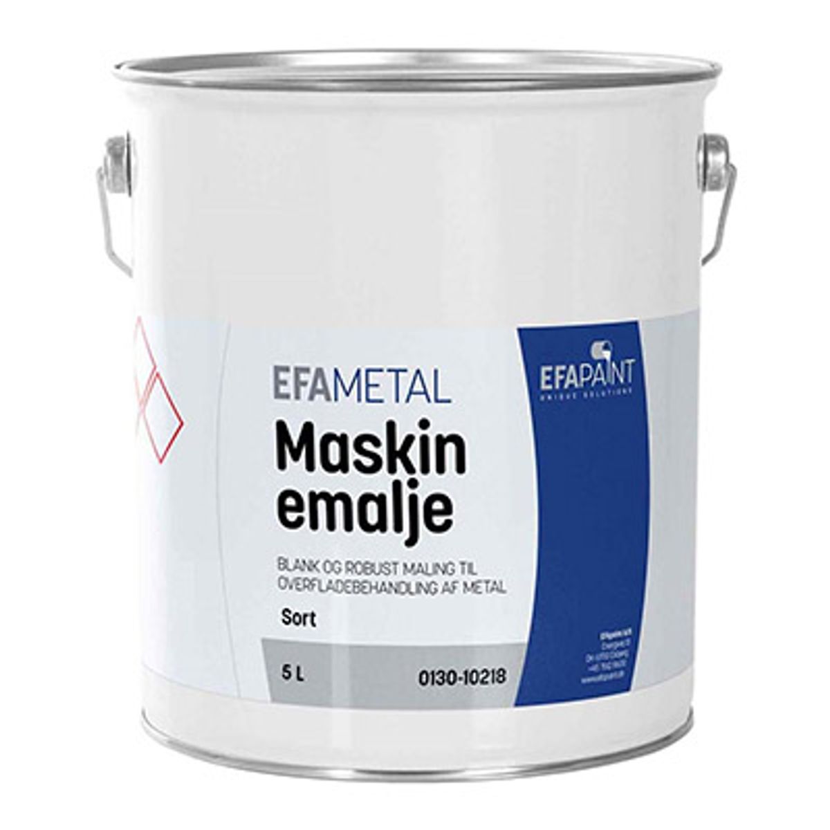 Esbjerg Maskinemalje 5 ltr. - SPAR 25% 0130-10262 - Maskinrød