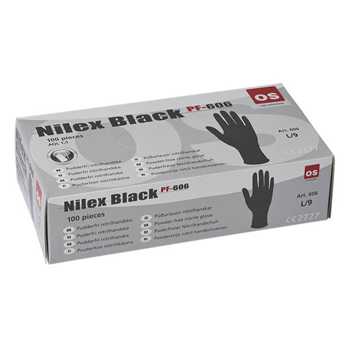 Nilex 606 PF nitrigelhandsker - 100 stk.... XL