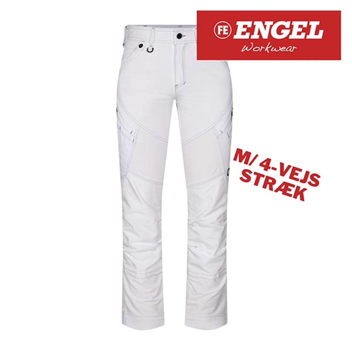 F. Engel X-treme arbejdsbuks - 4 vejs st... K104 cm. Kort benlængde