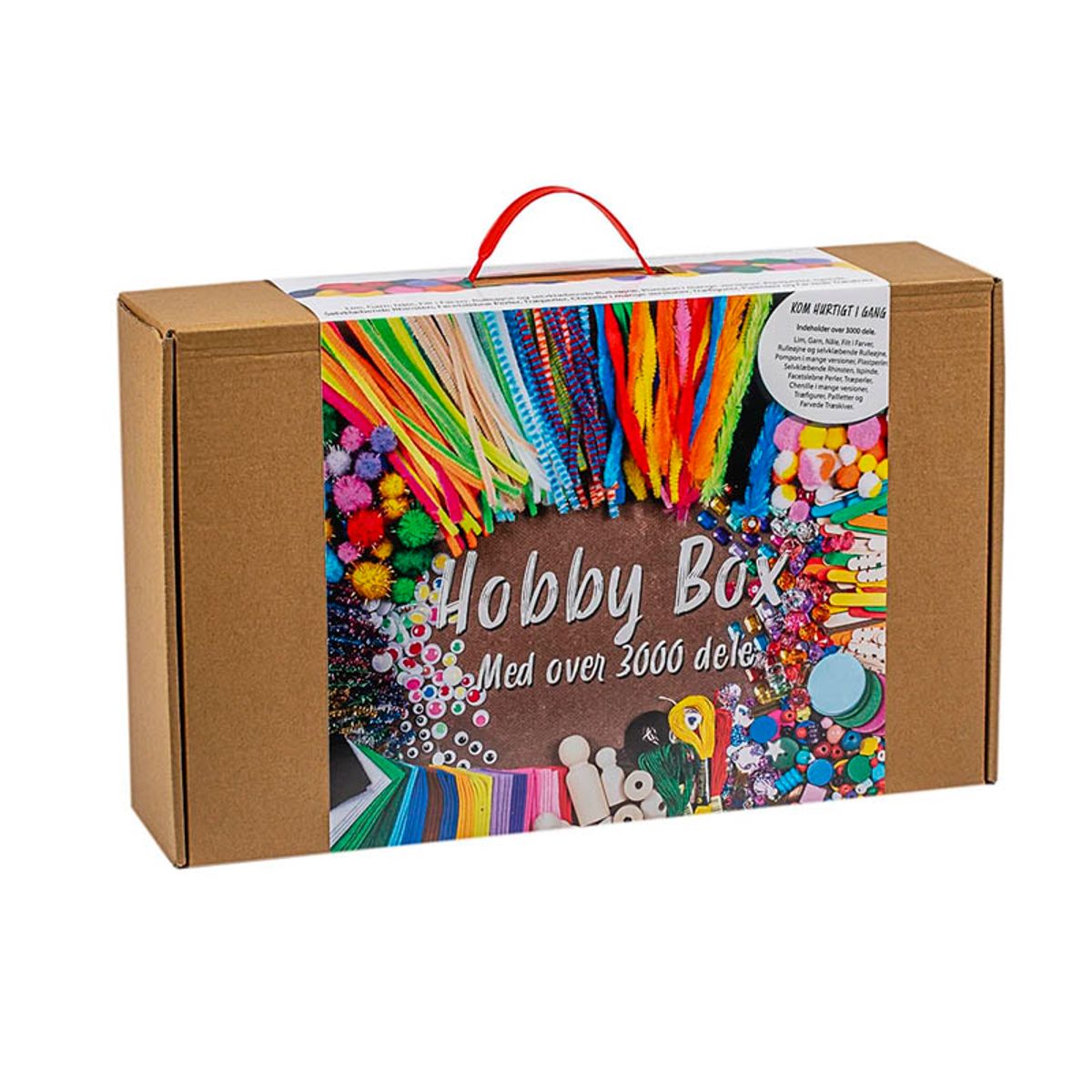 Hobby Box - komplet kasse med hele 3000 ...