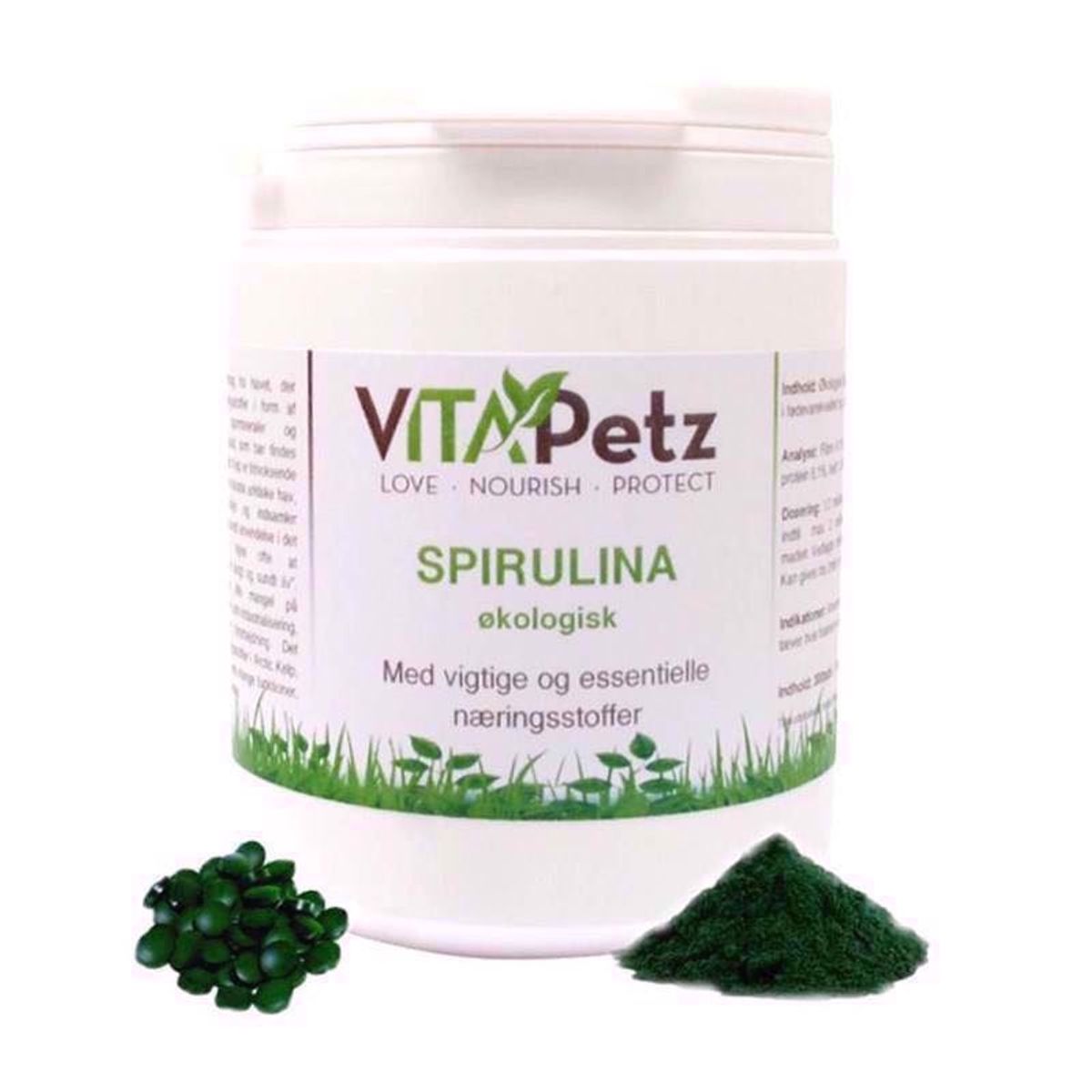 VitaPetz Spirulina, 300 tabletter