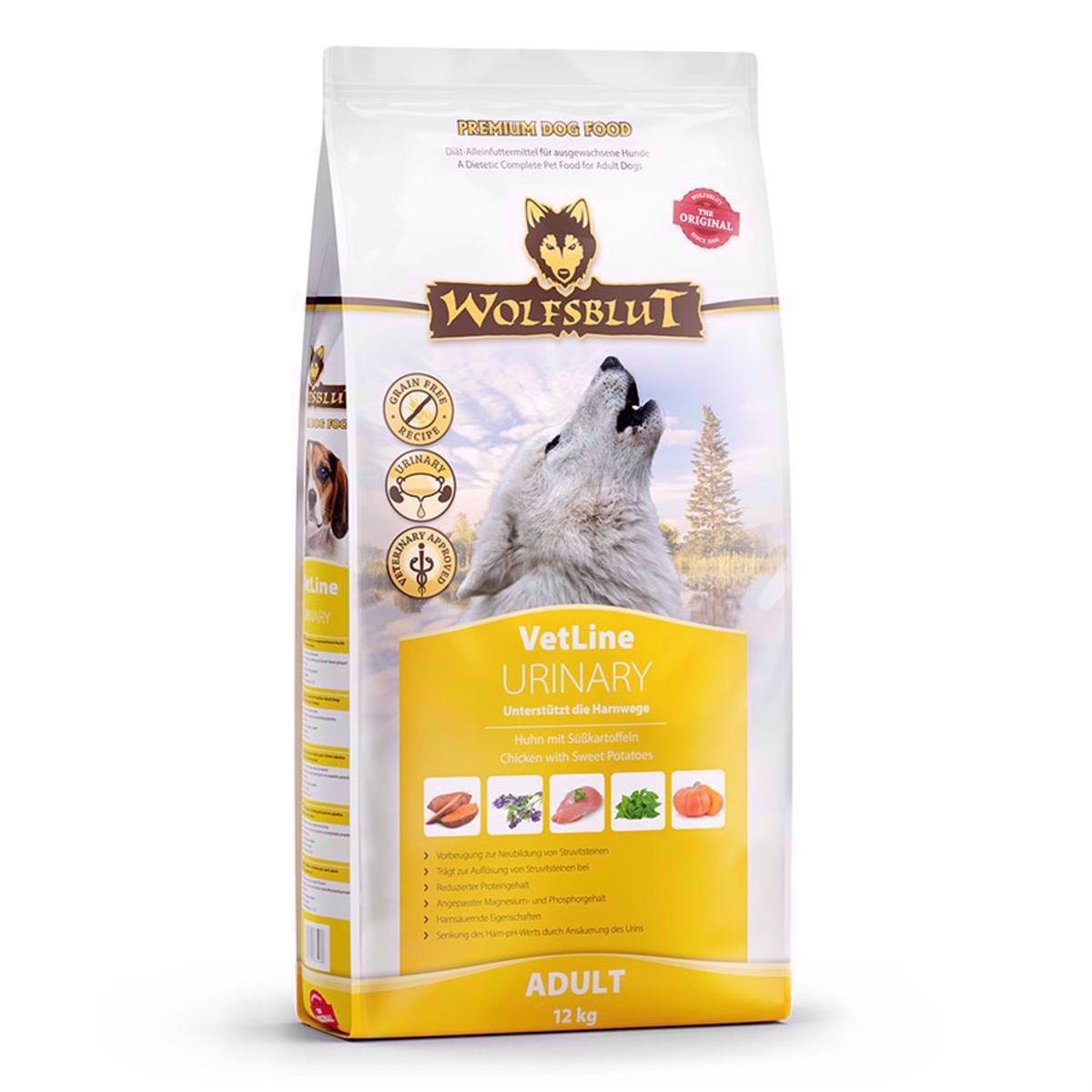 WolfsBlut VetLine Urinary, 12 kg