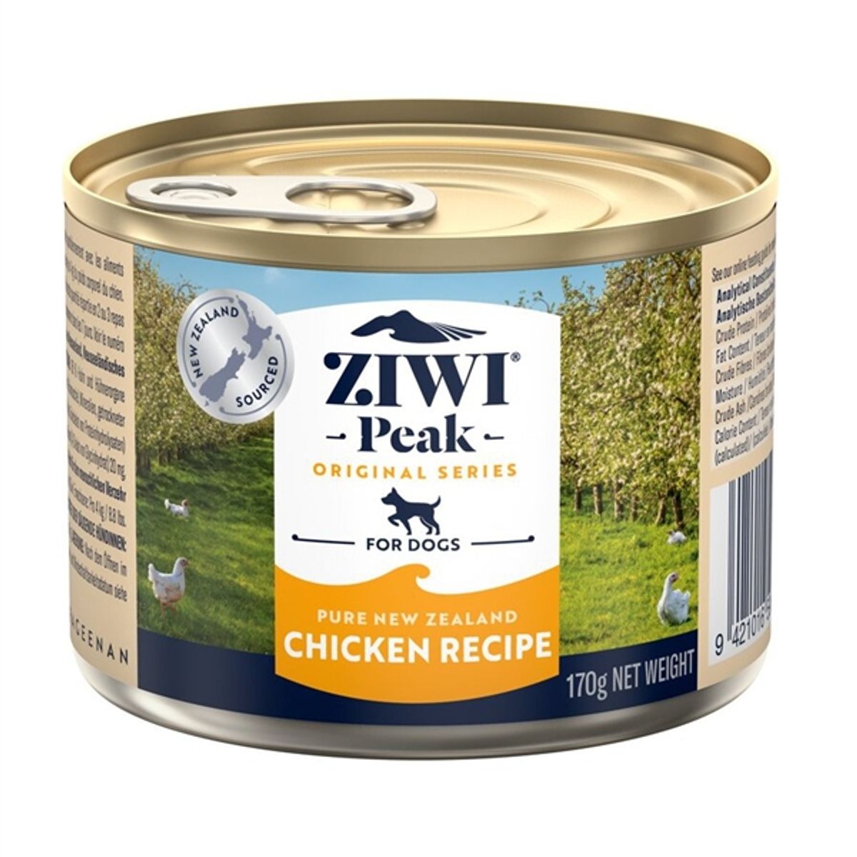 ZiwiPeak dåsemad chicken, 170g