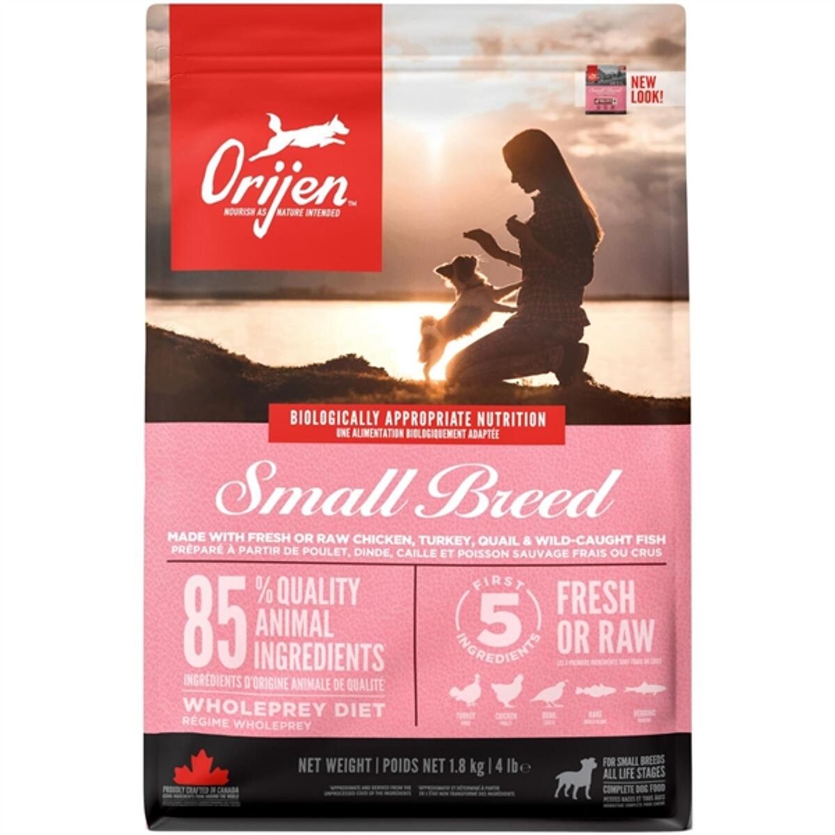 Orijen Small Breed, 1.8 kg