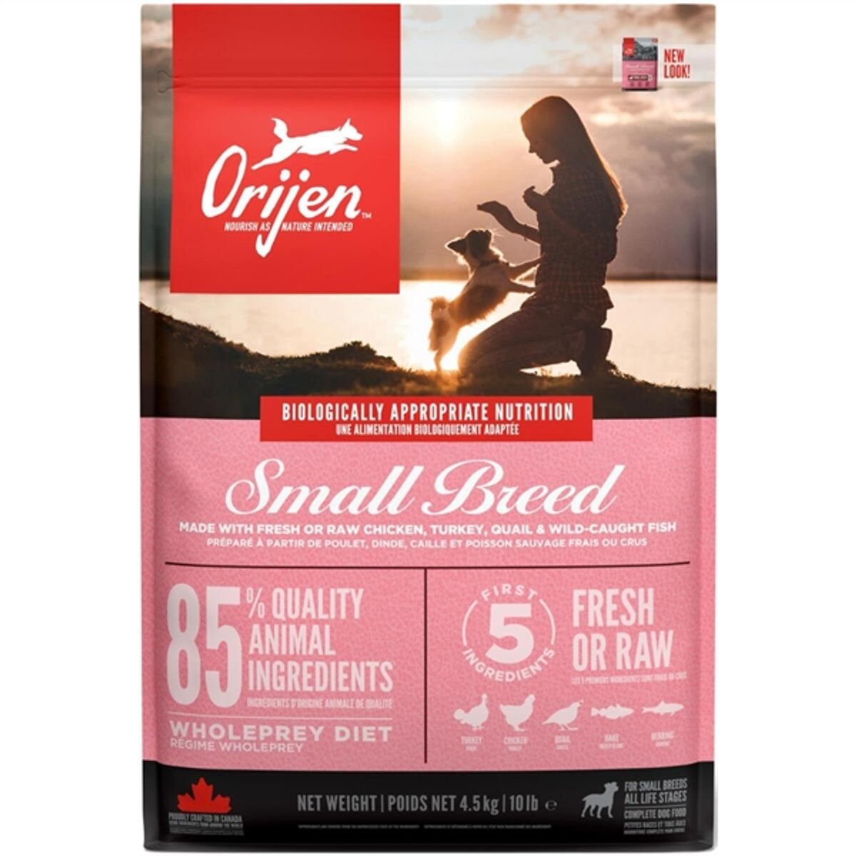 Orijen Small Breed, 4.5 kg