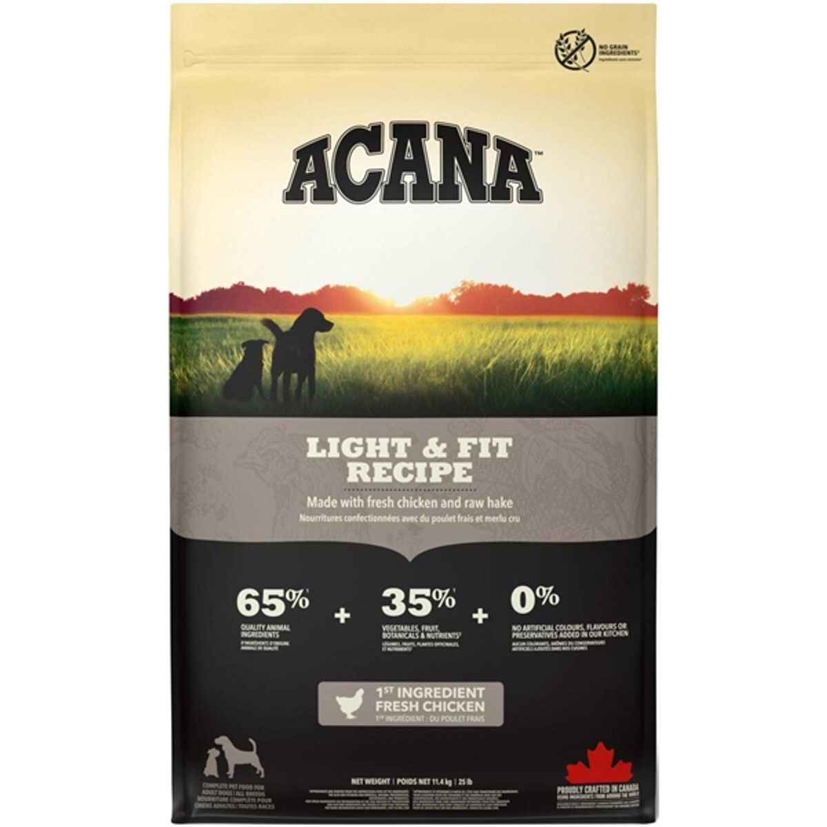 Acana Light And Fit Recipe, 11.4 kg