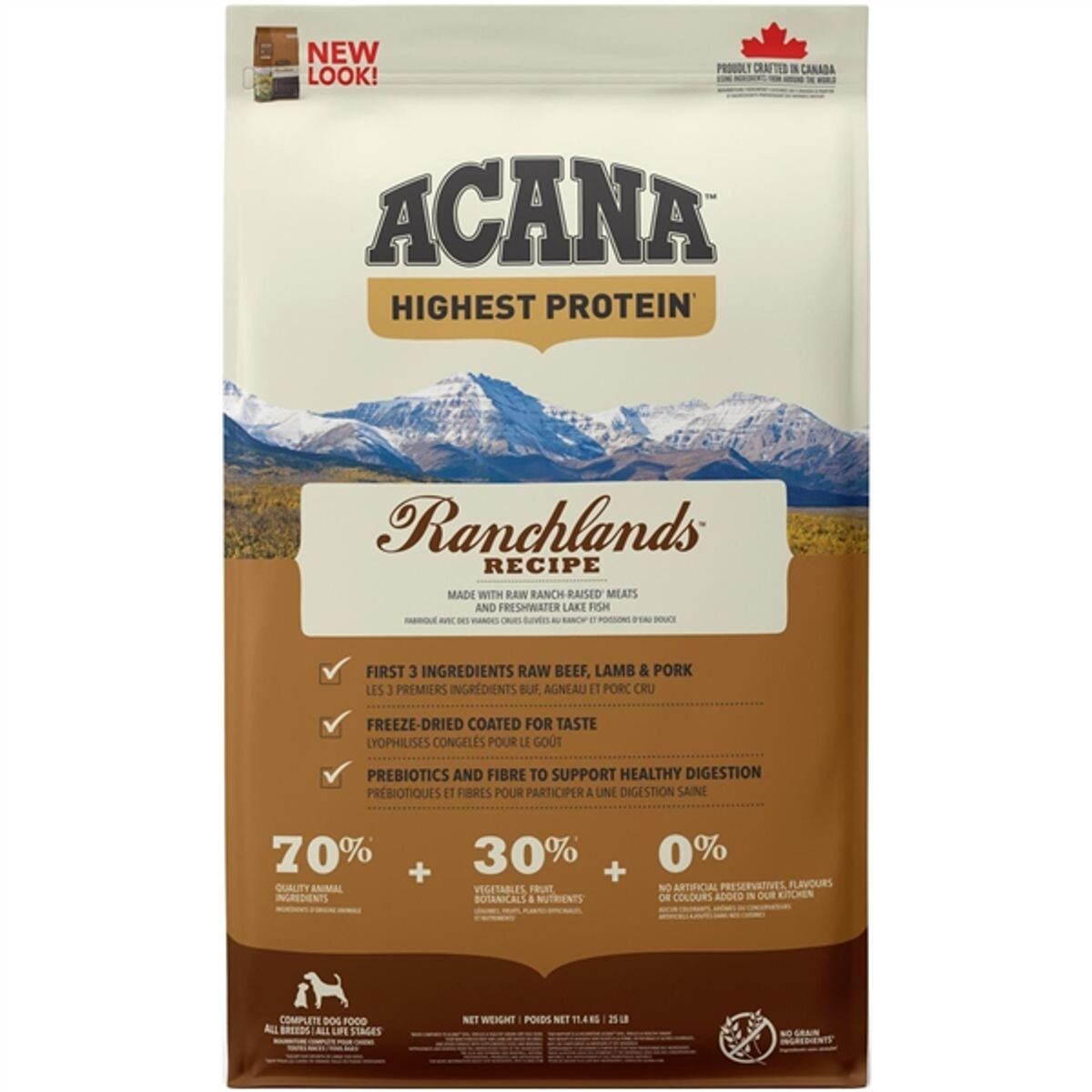 Acana Ranchlands Recipe hundefoder, 6 kg