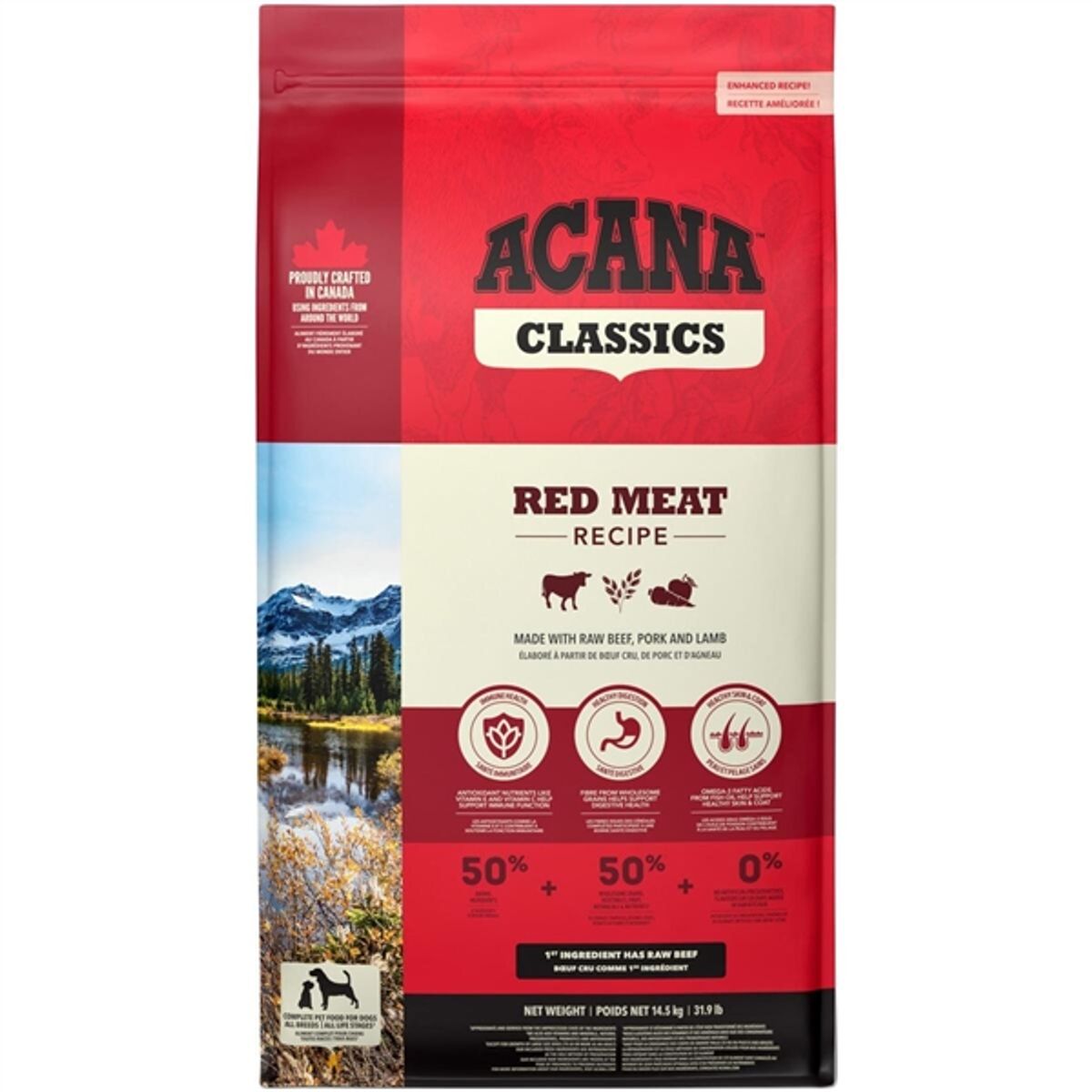 Acana Red Meat Recipe, 9.7 kg