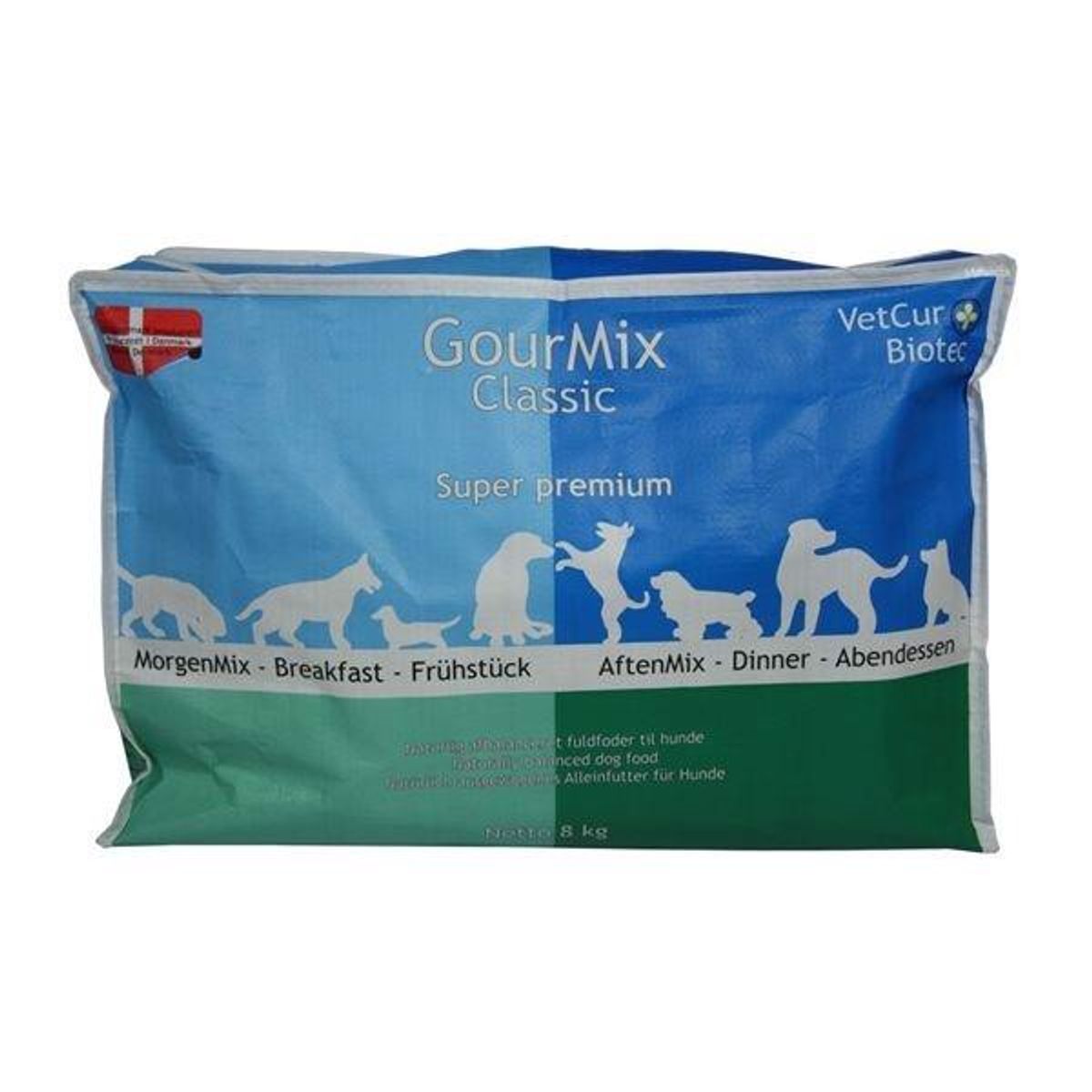 GourMix Classic Morgen & Aften dansk foder, 8 kg