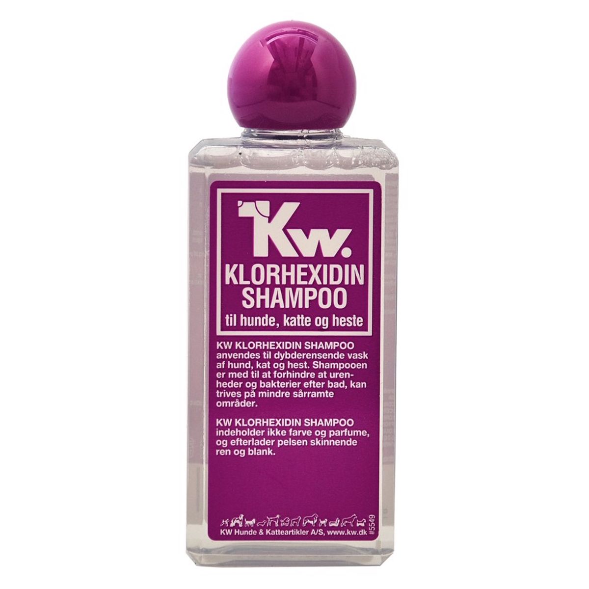 KW Klorhexidin shampoo, 200ml