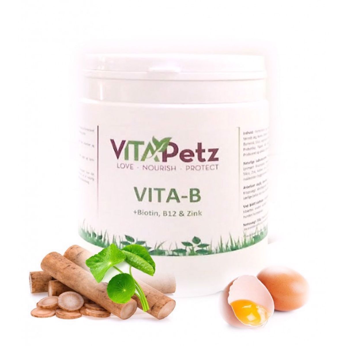 Vitapetz Vita-B + biotin, B12, Zink, 350g