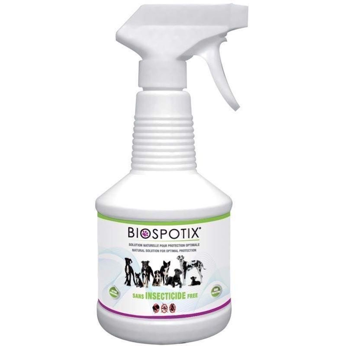 Biospotix loppespray til hunde, 500ml