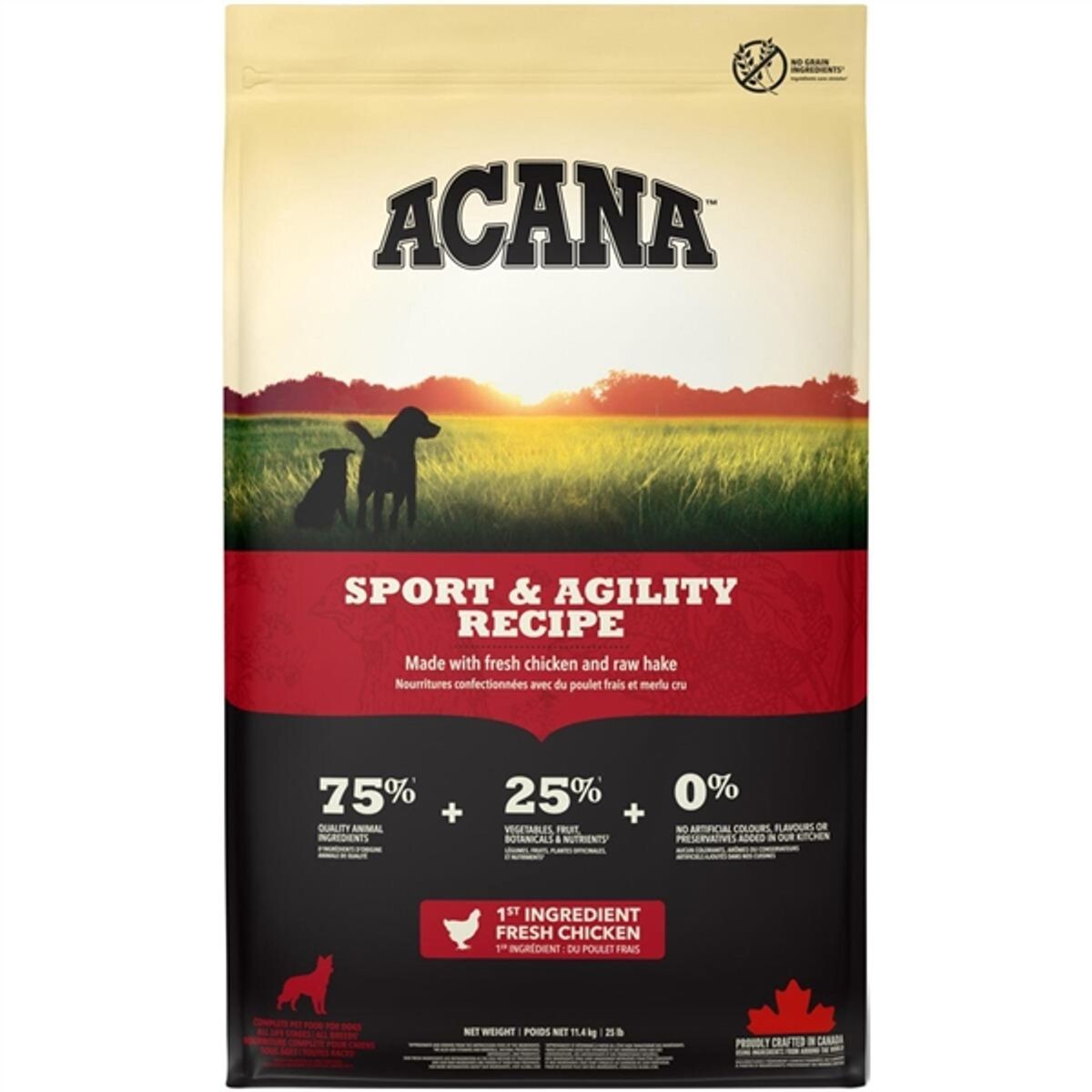 Acana Sport & Agility Recipe, 11.4 kg