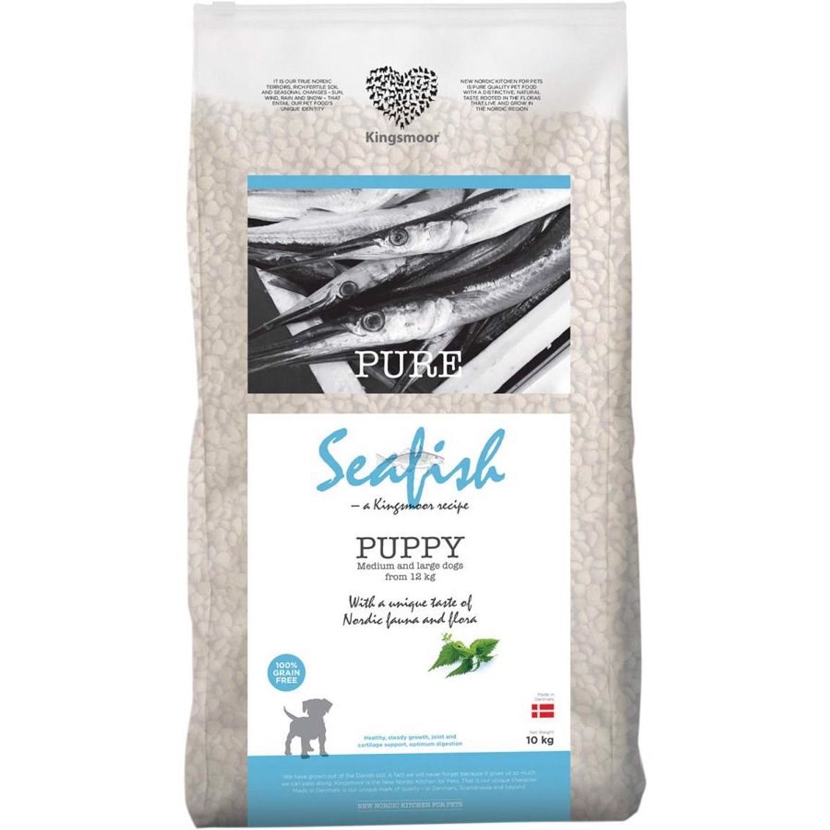 Kingsmoor Pure Puppy Seafish, 10 kg