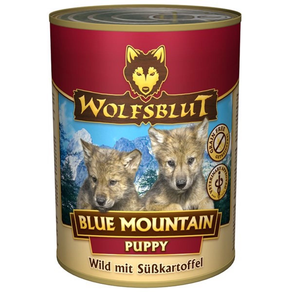 Wolfsblut Blue Mountain Puppy dåsemad, 395g