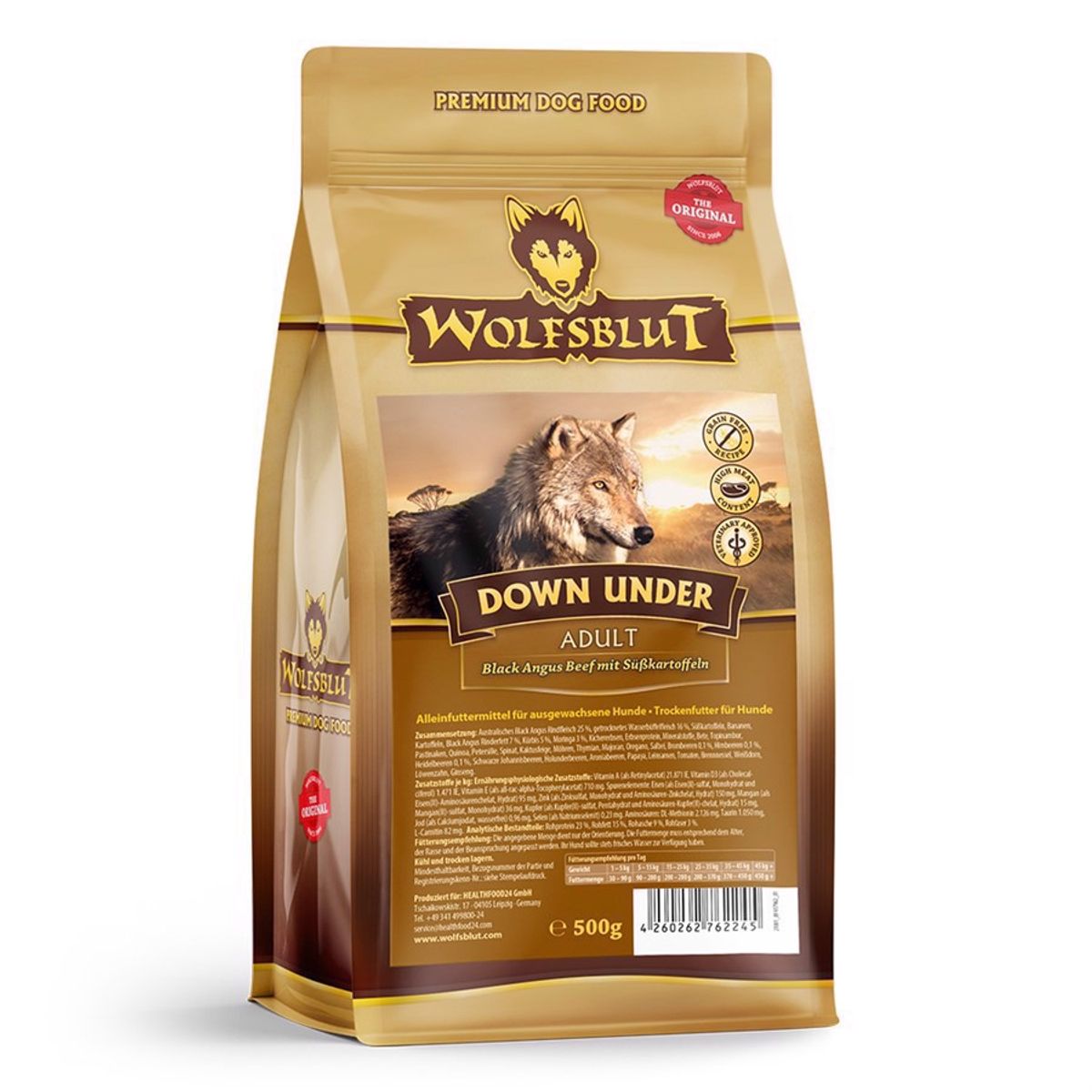 WolfsBlut Down Under Adult, 400 g