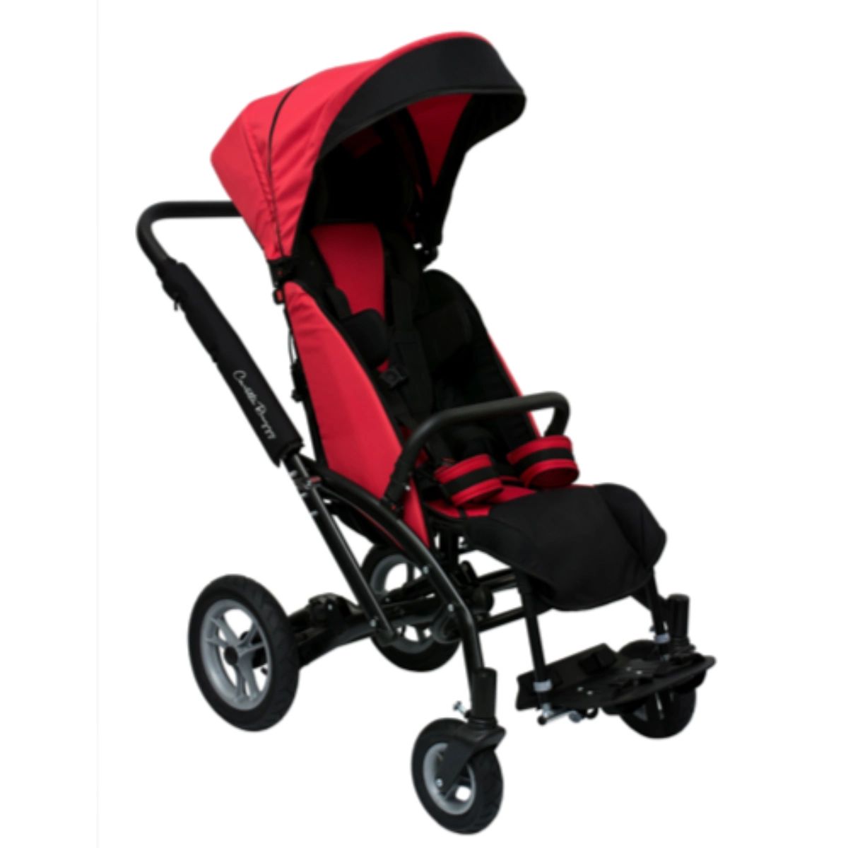 CARETTA Buggy - Special klapvogn/ jogger med ekstra kropsstøtte og stor kaleche. Mulighed for transportbeslag til brug i handicapbil.