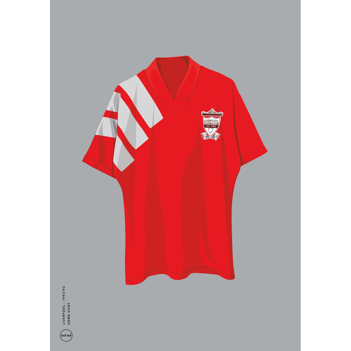 Liverpool - Home Shirt 1992/93 af Ol? Ol?