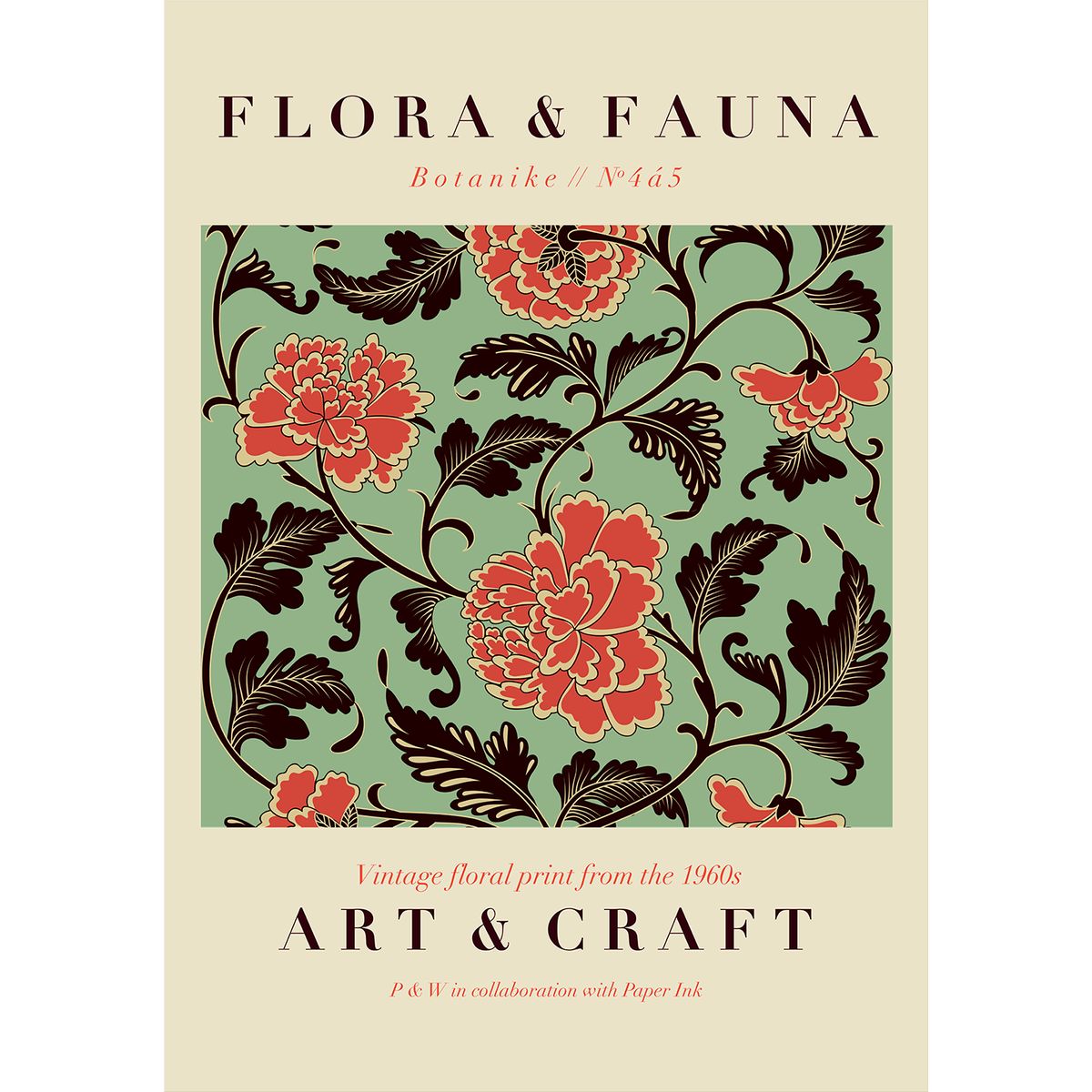 Flora-vs-Art-no-5 af Plakatwerket