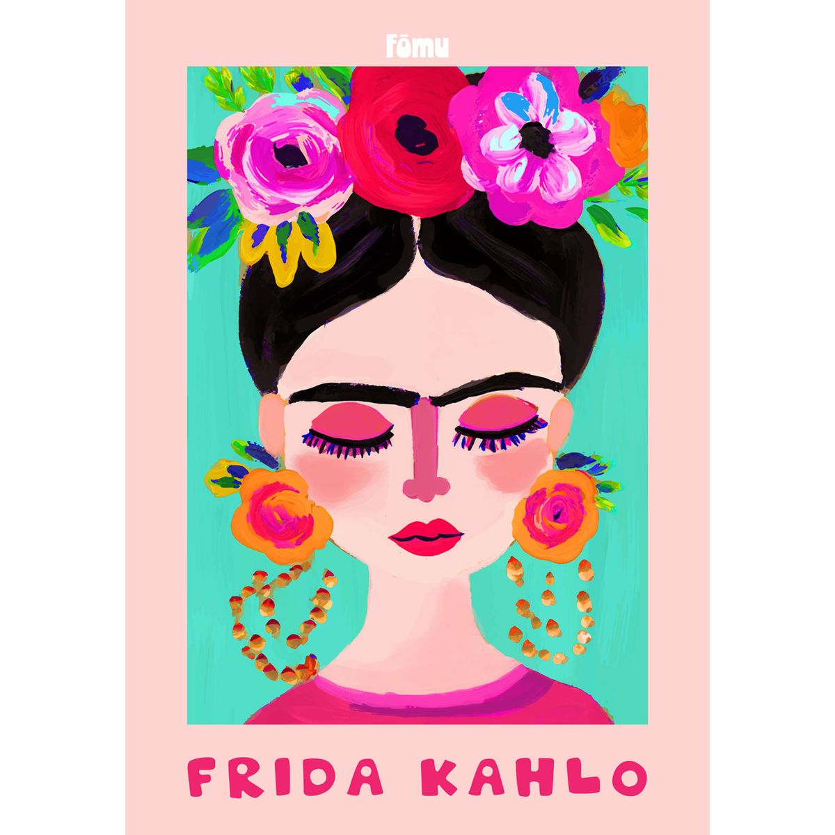 Frida Kahlo af Fōmu Illustrations