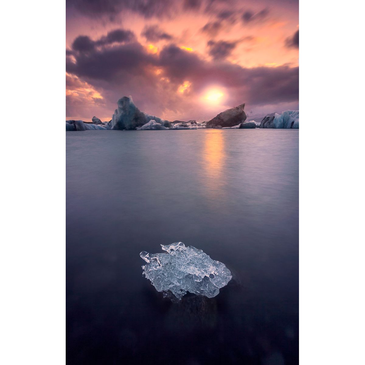 Glacier Lagoon af Mikkel Beiter