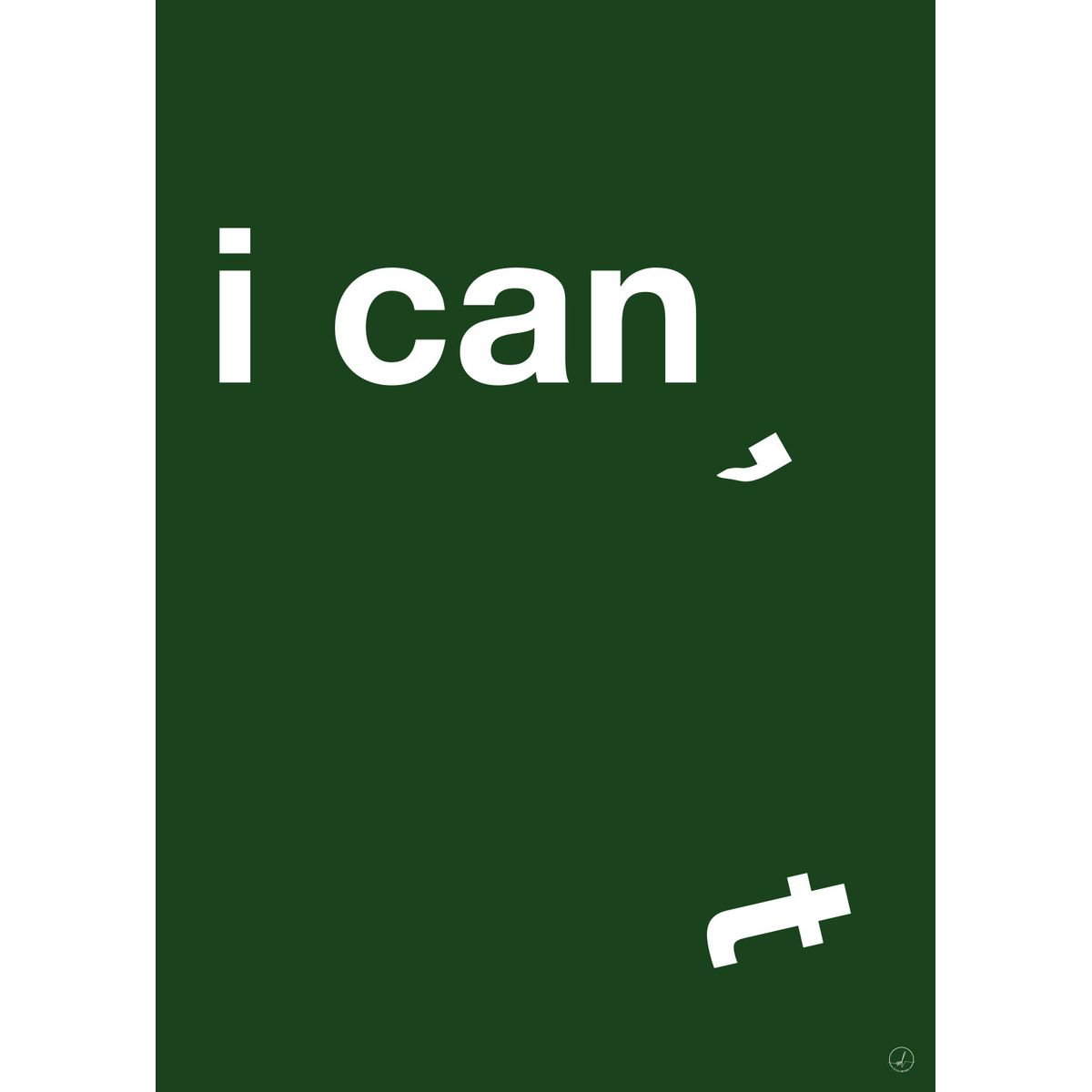 I Can - Green af Rikke Axelsen