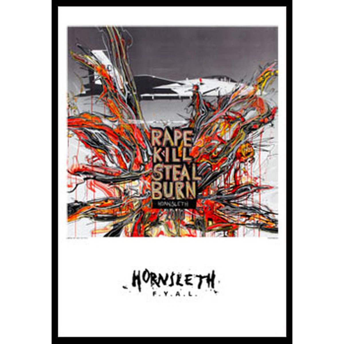 RKSB PL2 af Hornsleth, 230g Fine Art papir, 50x70 cm