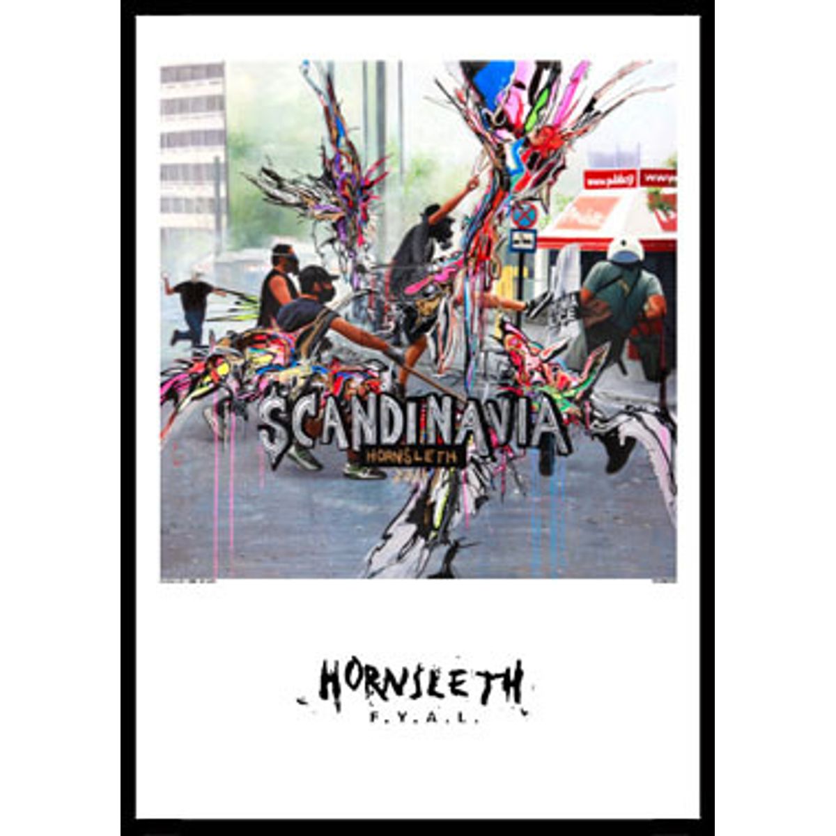 Scandinavia af Hornsleth, 230g Fine Art papir, 50x70 cm