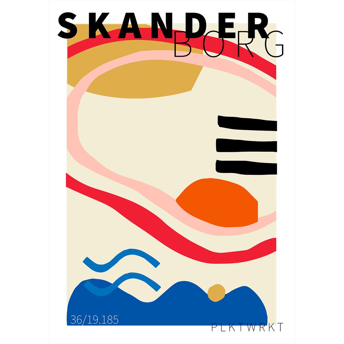 Skanderborg af Plakatwerket