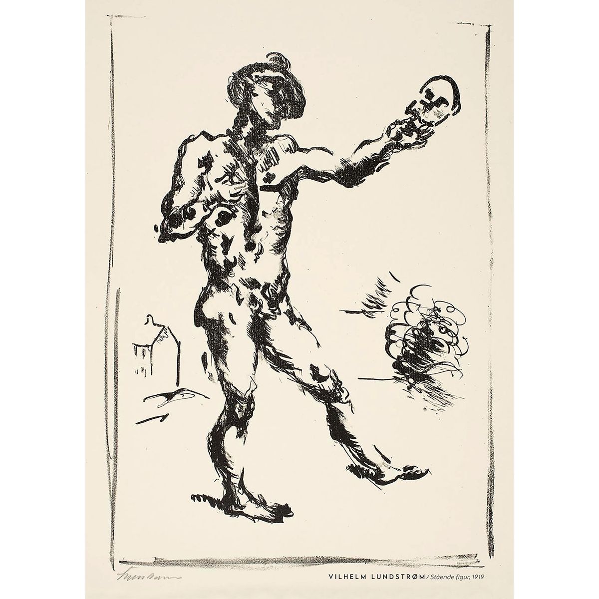 St?ende figur, 1919 af Plakatwerket