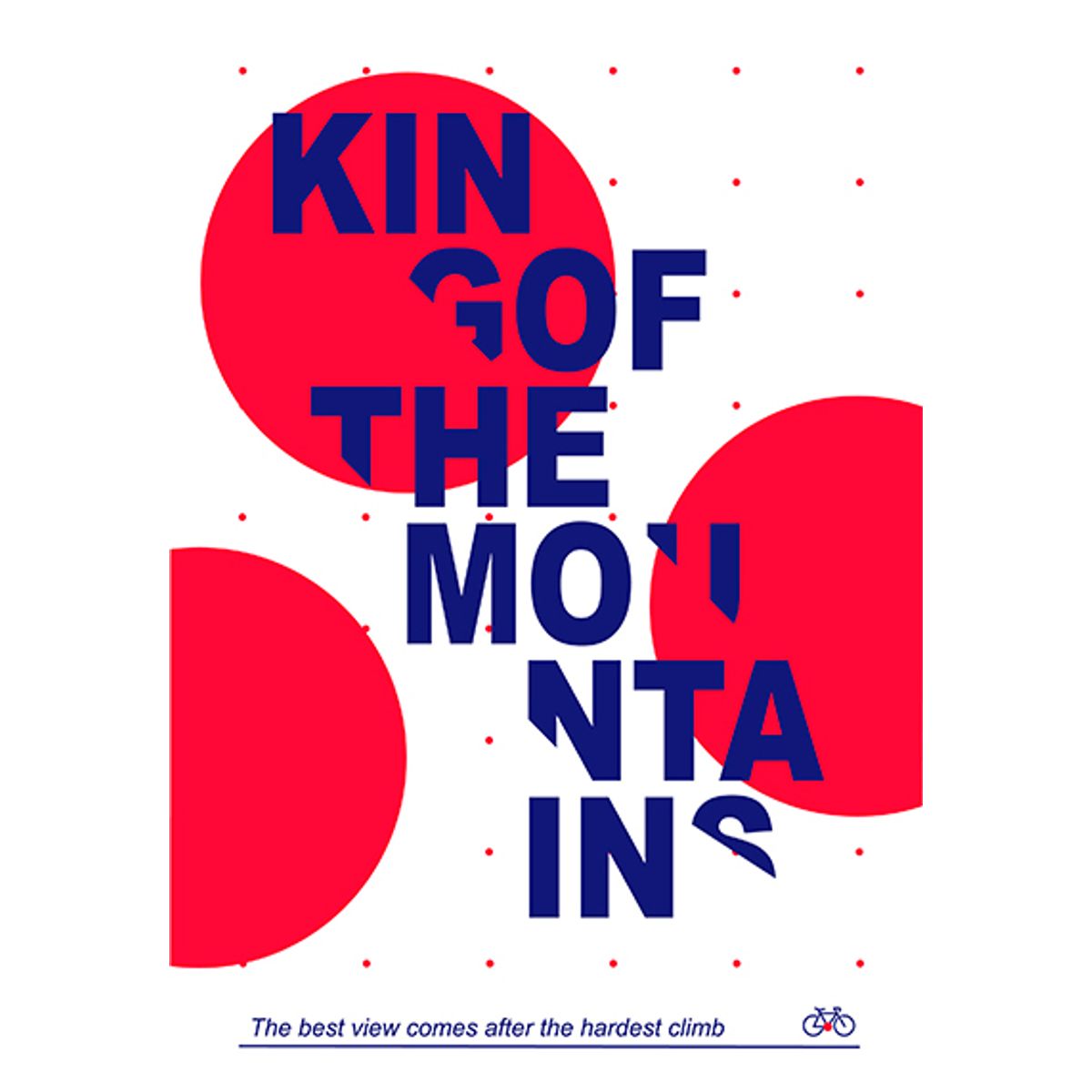 King of the mountains 2023 af Plakatwerket