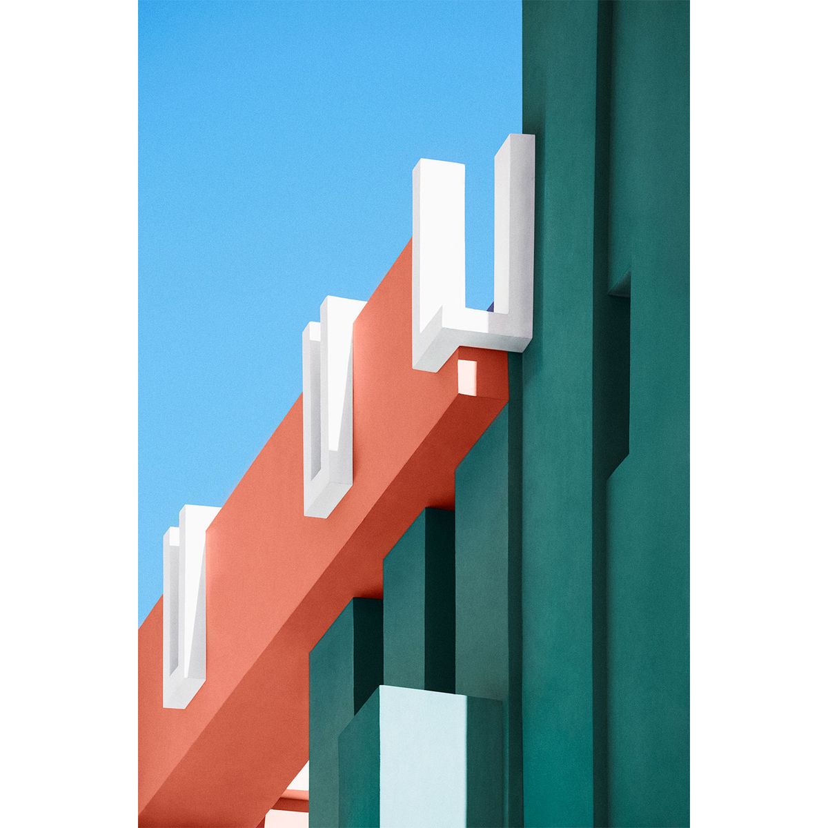 La Muralla Roja no. 3 af Camilla Schmidt