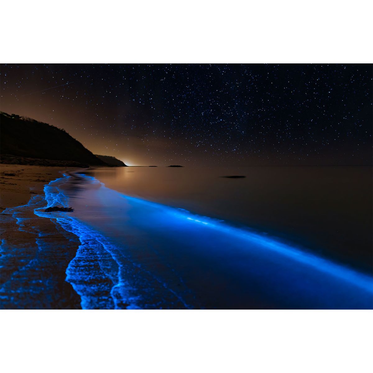 Bioluminescence at the danish coastline af Daniel Faisst