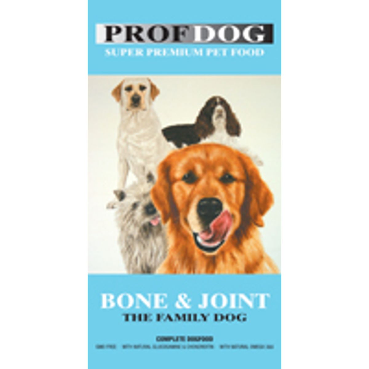 Prof. dog hundefoder bone & joint 12 kg incl. fragt til pakkeshop v / 2 sække