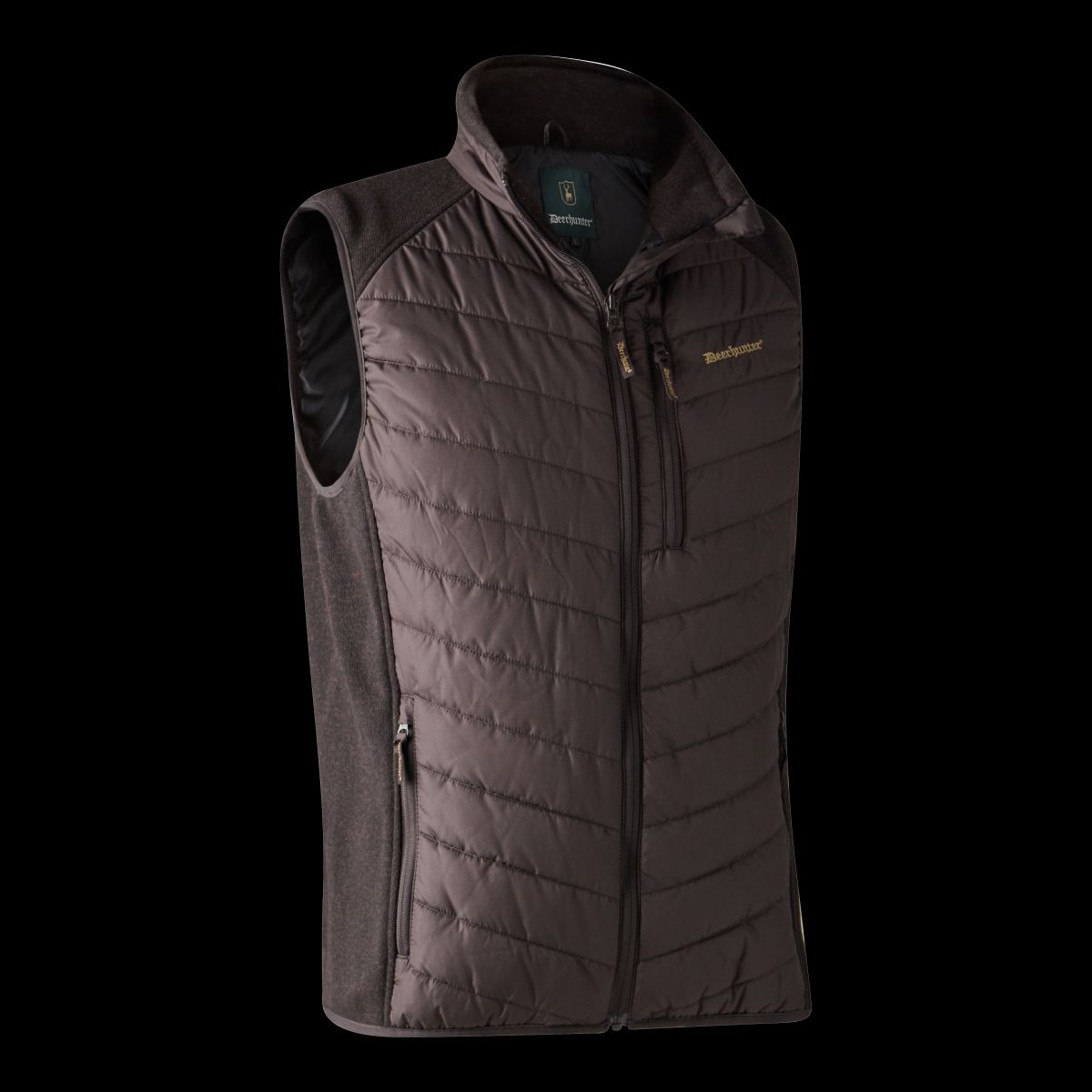 Deerhunter Moor Vatteret Vest med strik Dark Prune 3XL