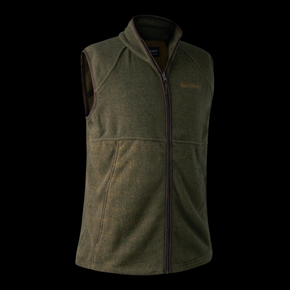 Deerhunter Wingshooter Fleecevest Graphite Green Melange L