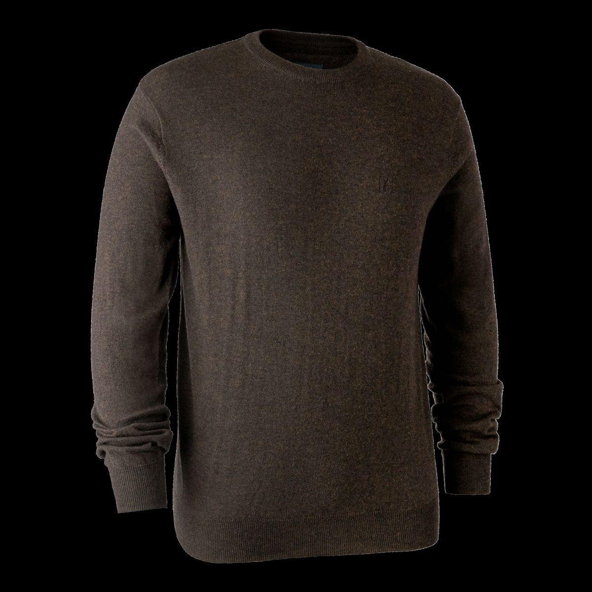 Deerhunter Kingston Strik med rund hals Dark Elm 3XL