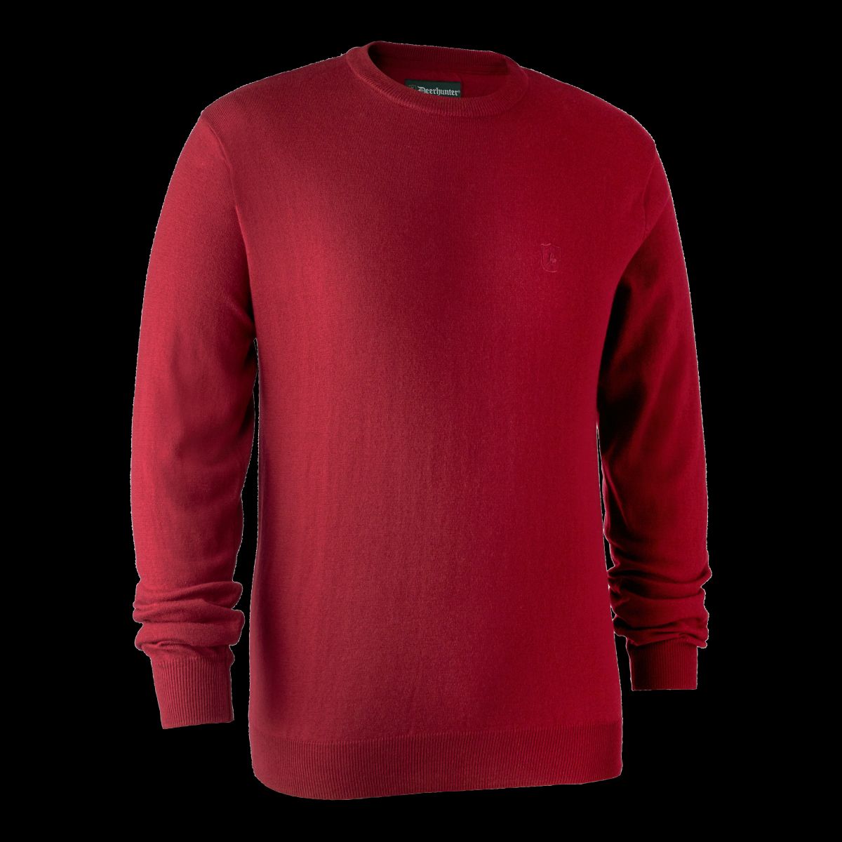 Deerhunter Kingston Strik med rund hals Red L