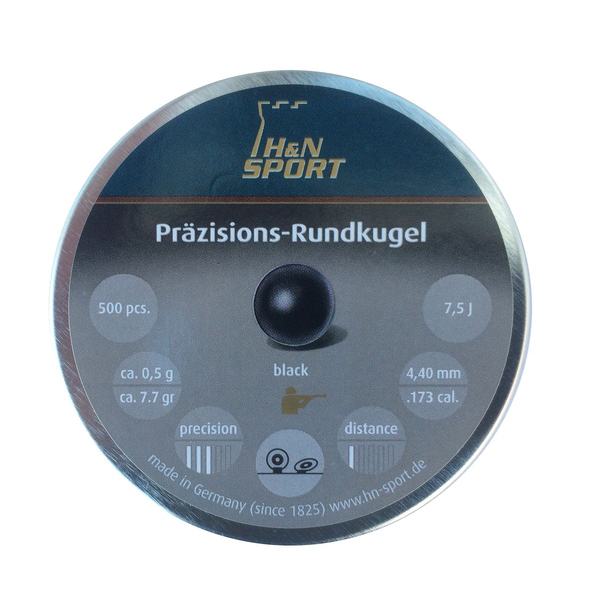 H&N rundkugle 4,40 mm 500 stk