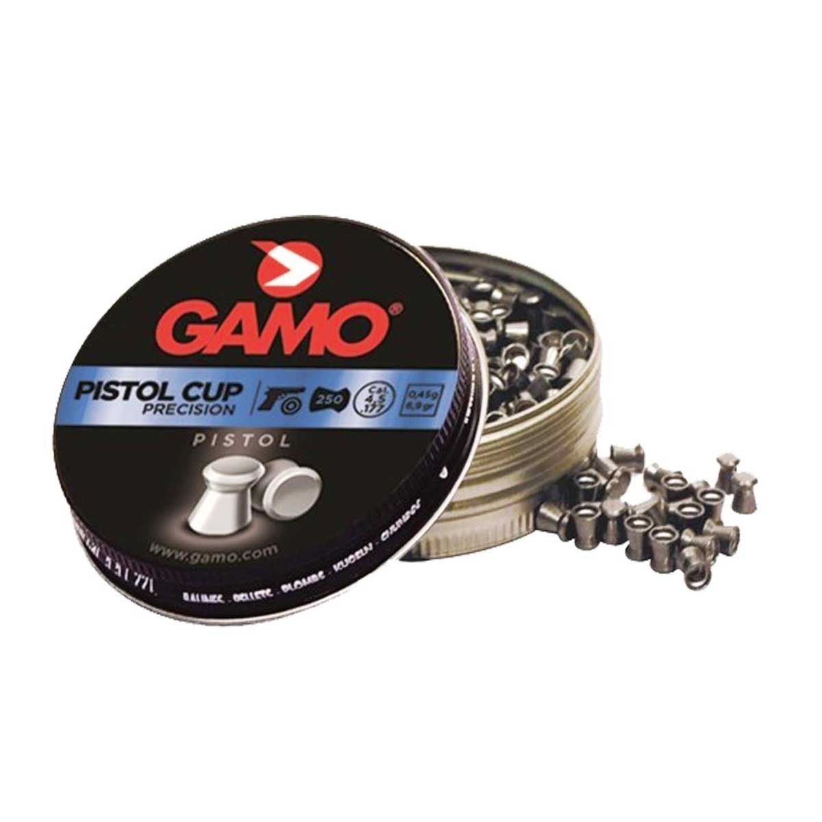 Gamo Pistol Cup hagl 4,5 mm 250 stk