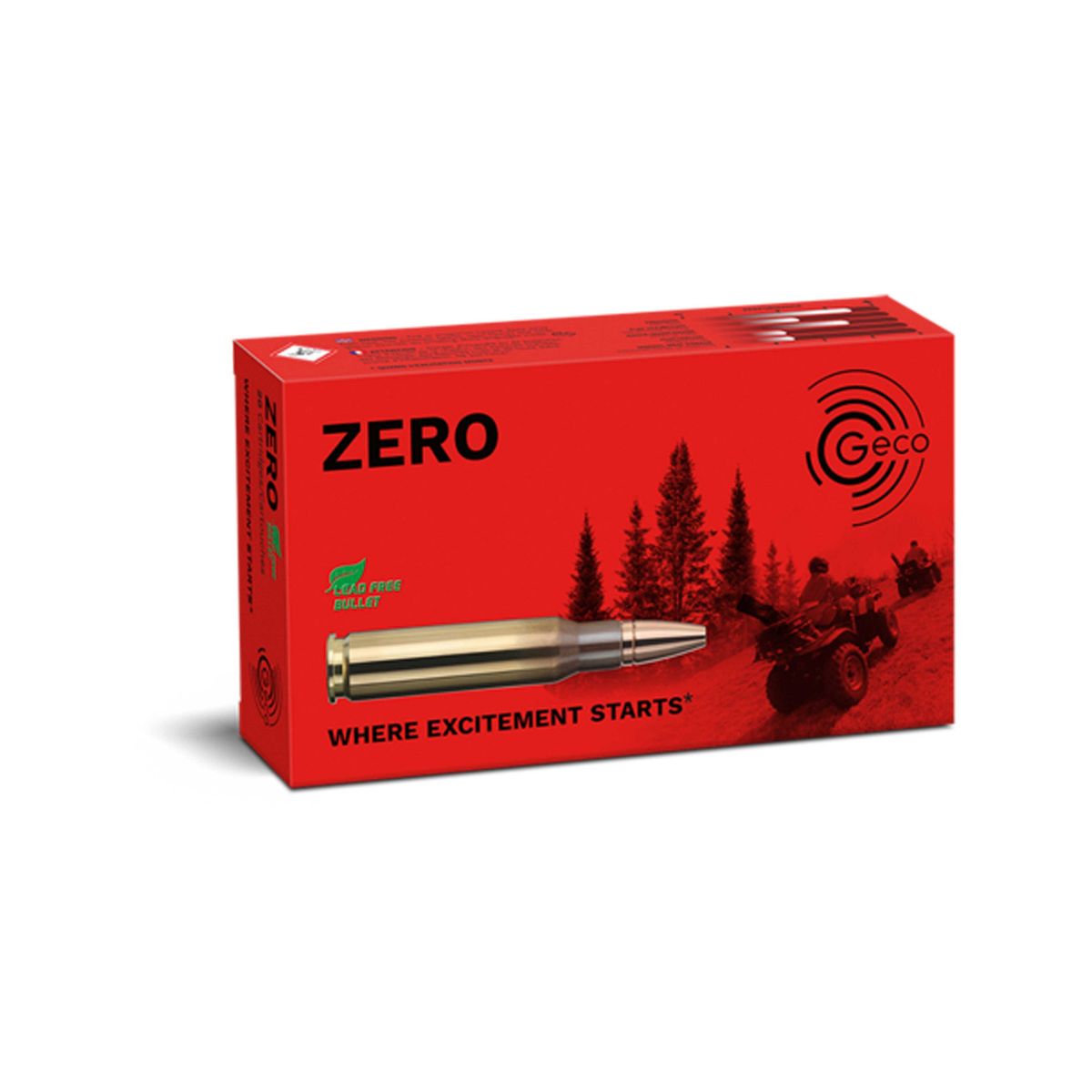 Geco Zero blyfri-9,3x62 11,9 gram