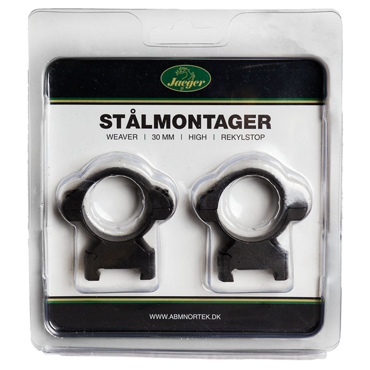 Jaeger stålmontage 30 MM medium