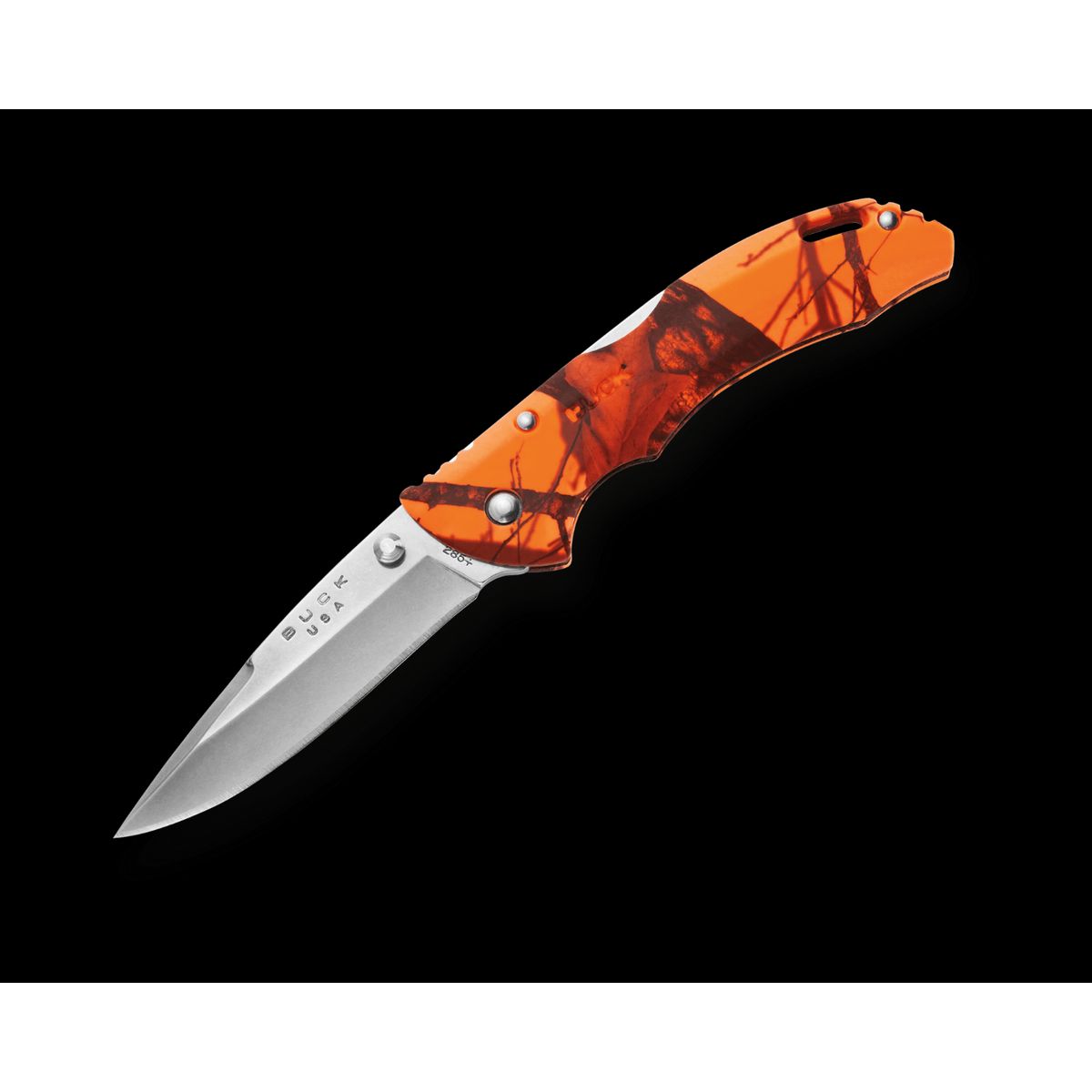 Buck Bantam®. 284 Mossy Oak® Blaze Orange Camo