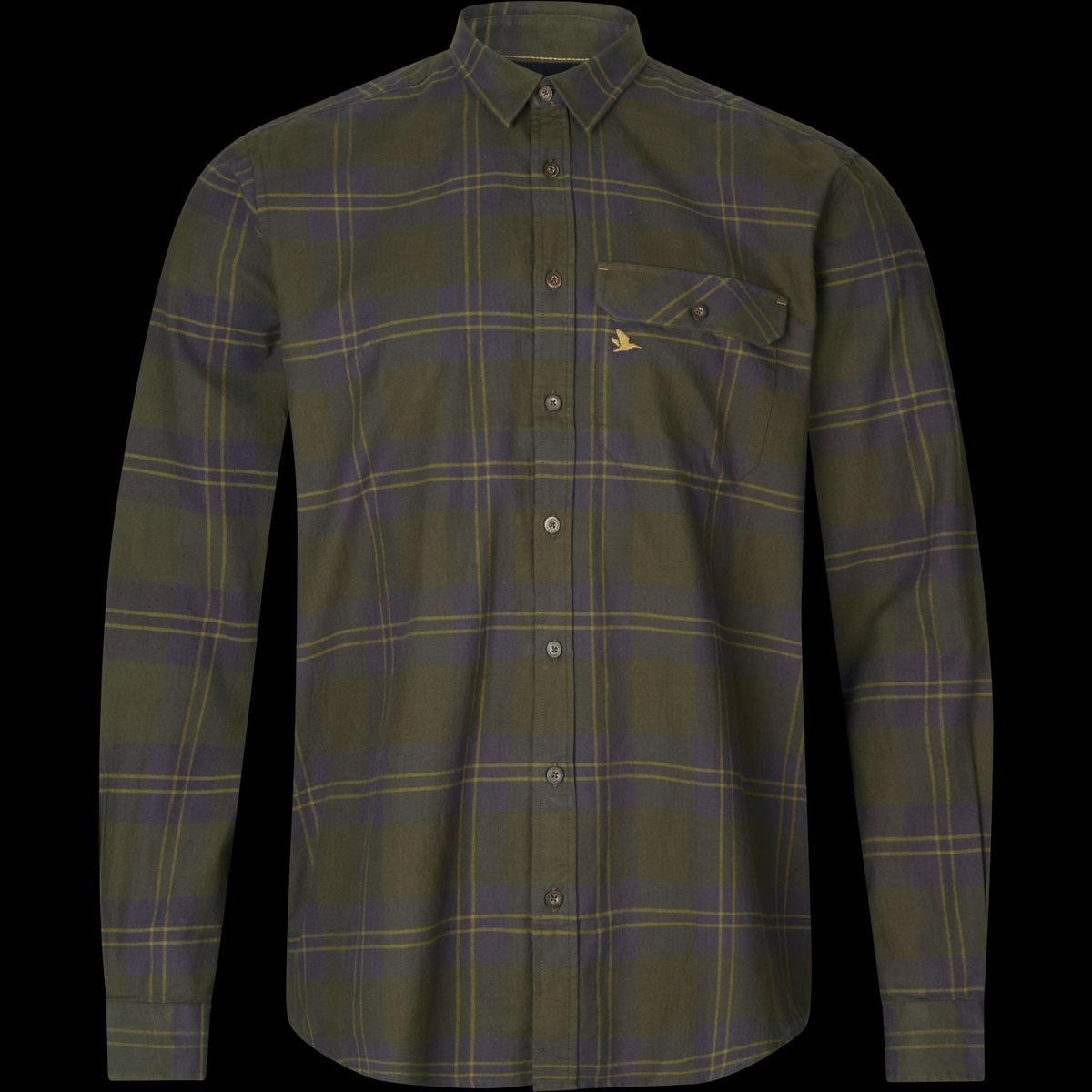 Seeland Highseat skjorte Dark olive XL