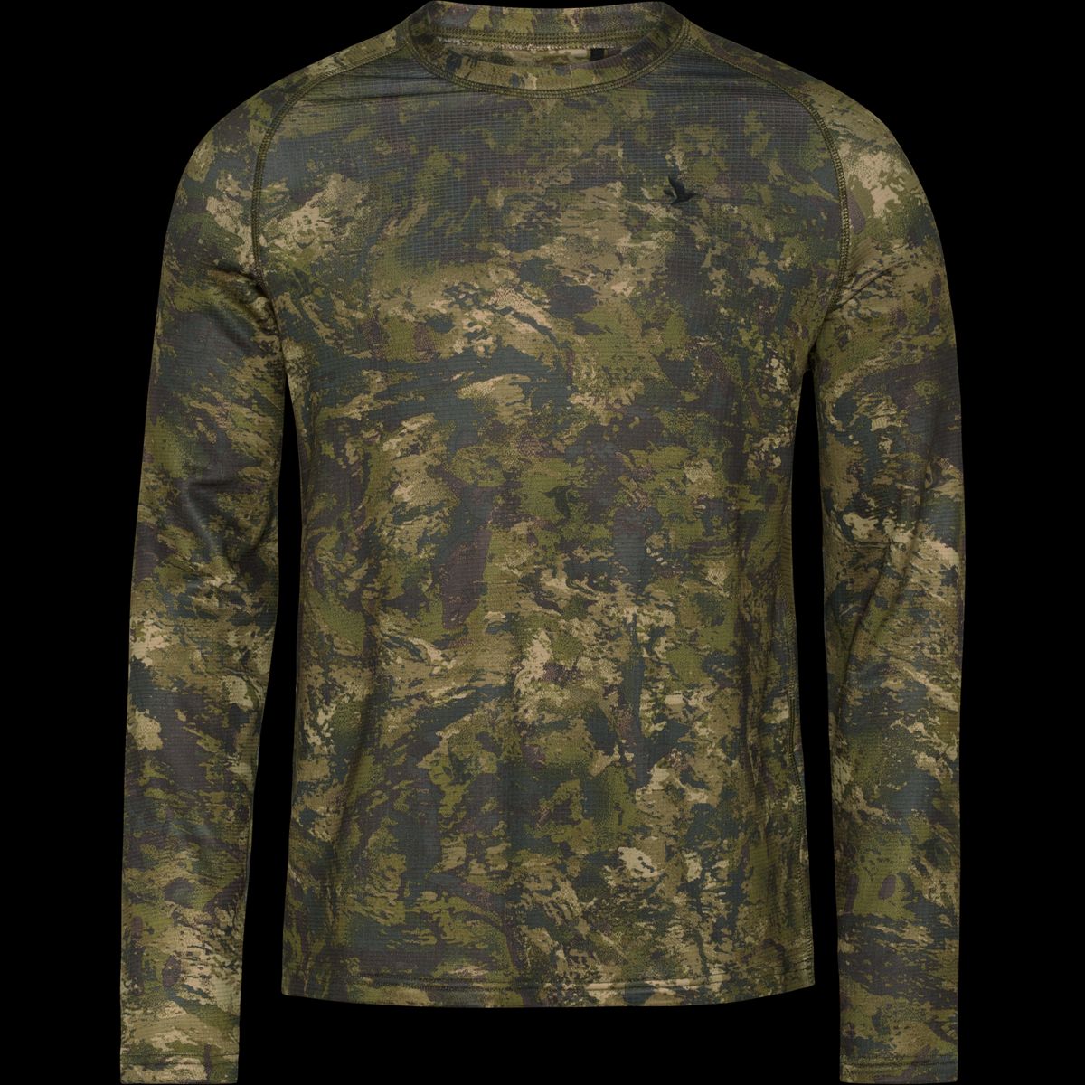 Seeland Active Camo L/S T-shirt InVis green 3XL