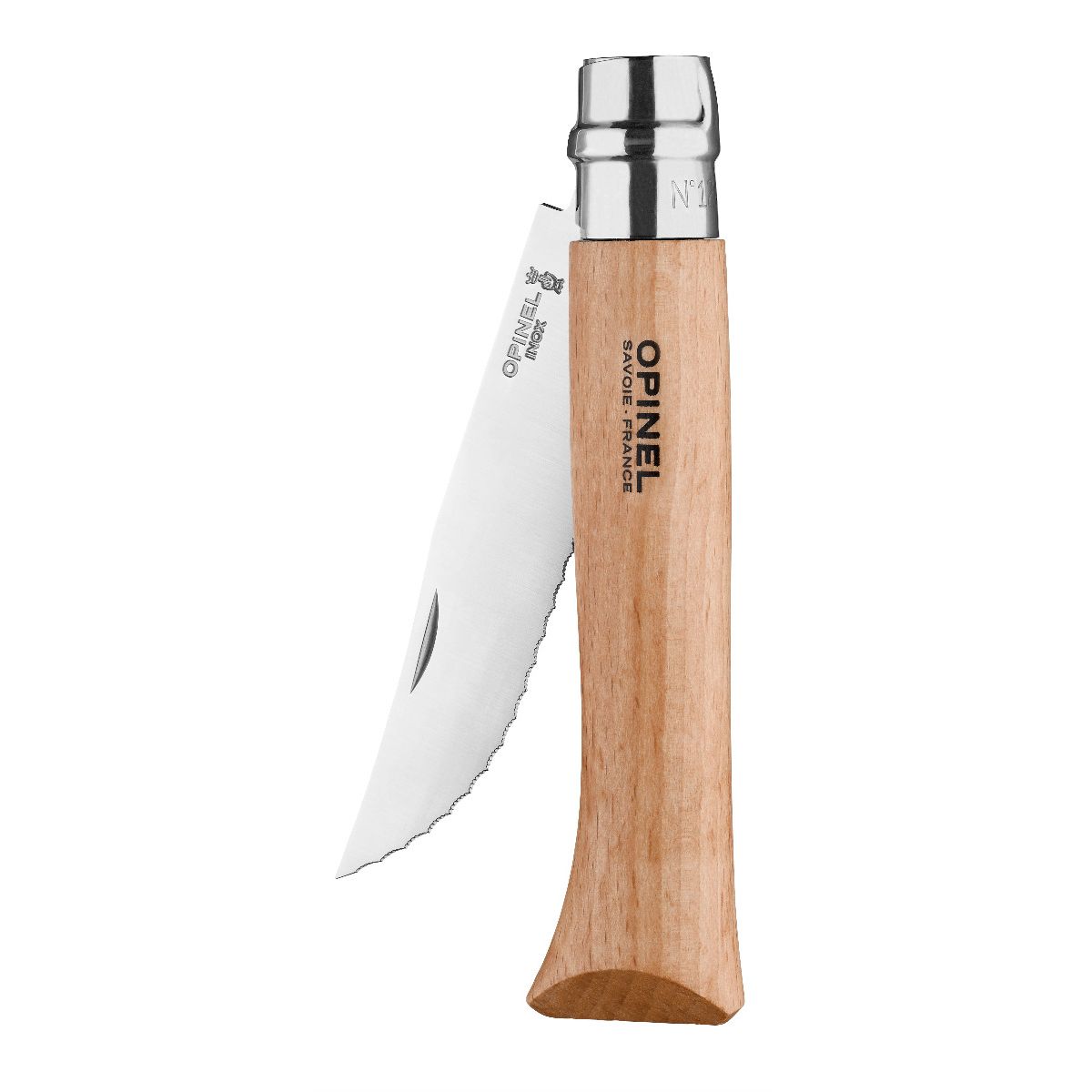 Opinel Nomad Brødkniv N°12 Serrated Stainless Steel