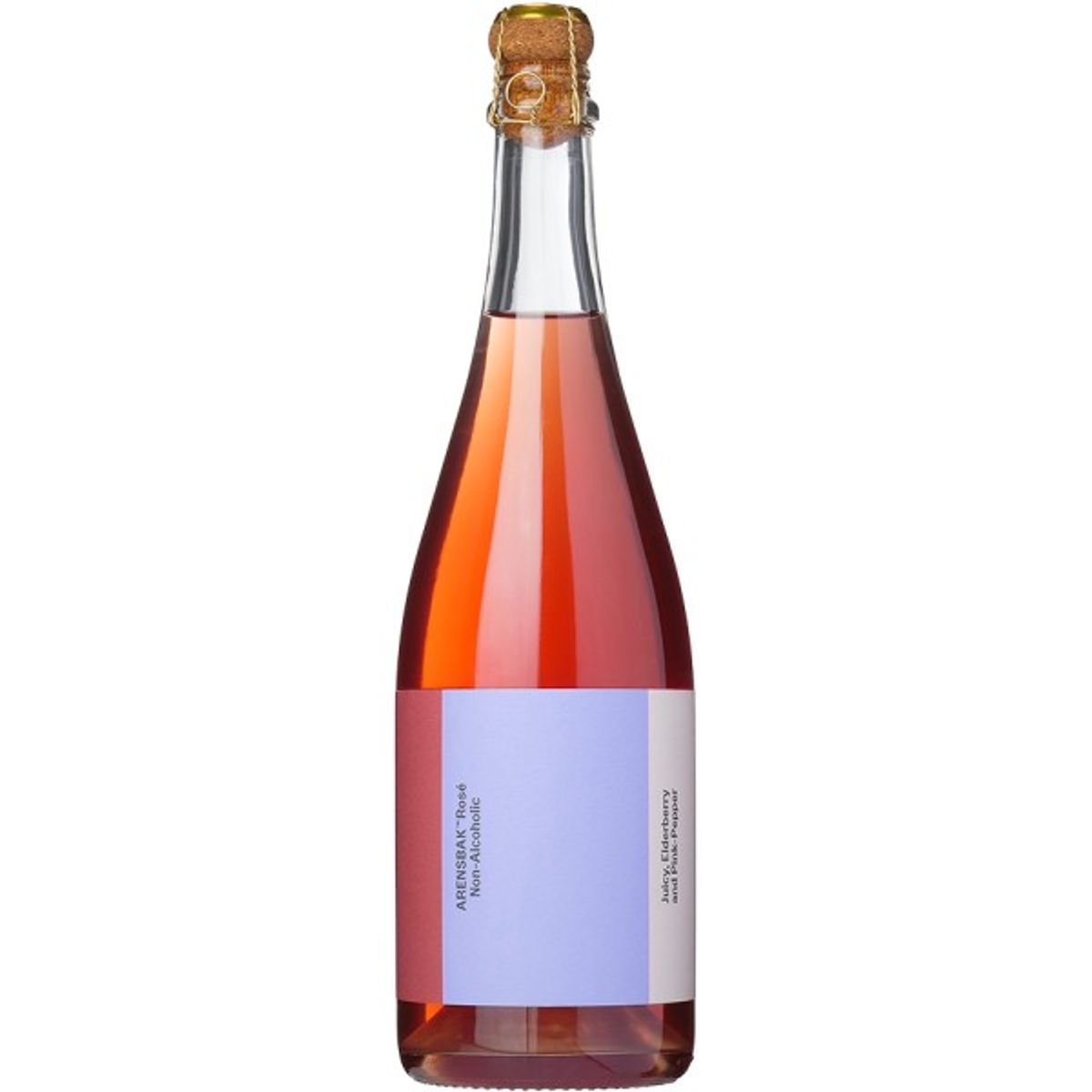 Arensbak Rosé, Sparkling Non-Alcoholic